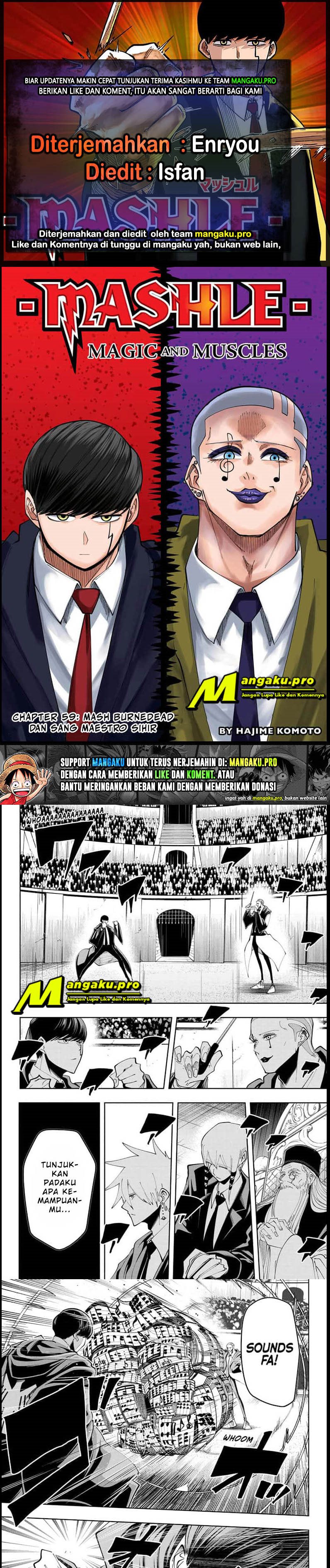 Mashle: Magic and Muscles chapter 59